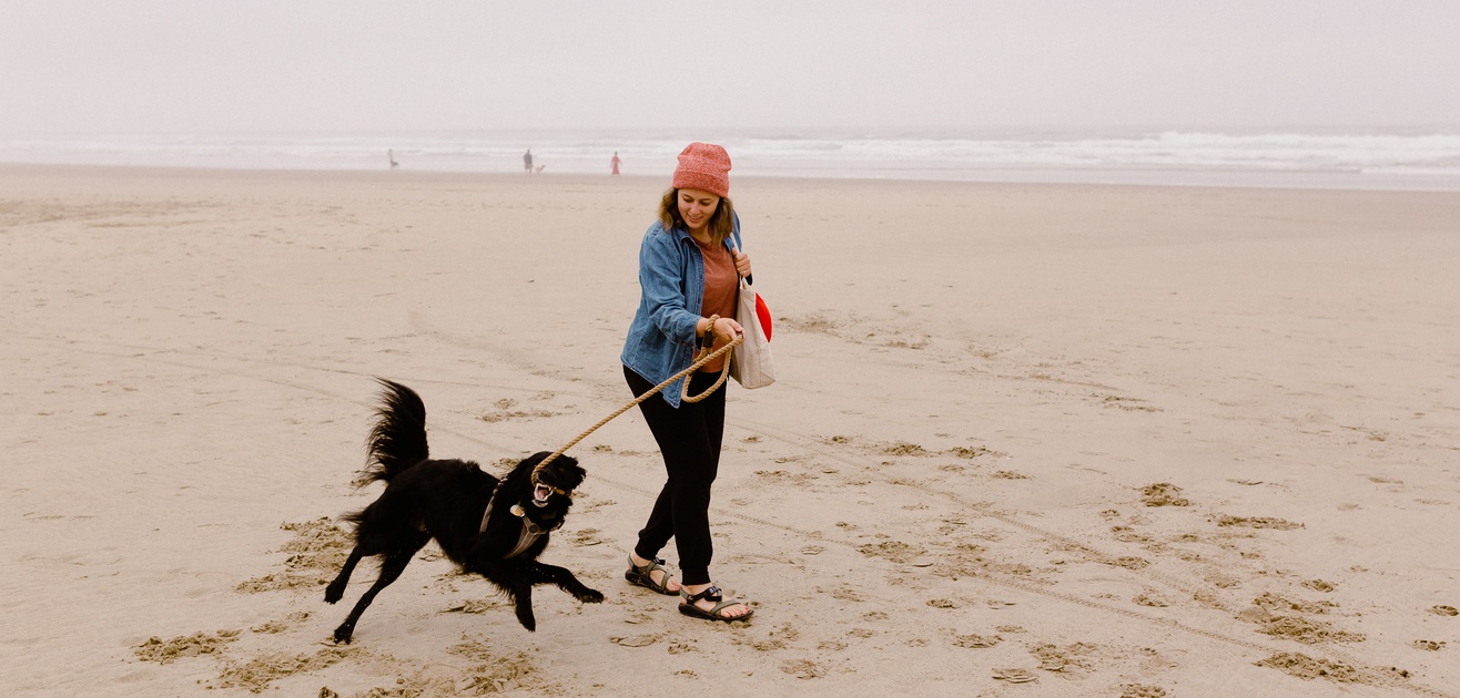 Abby and Ollie in Oregon