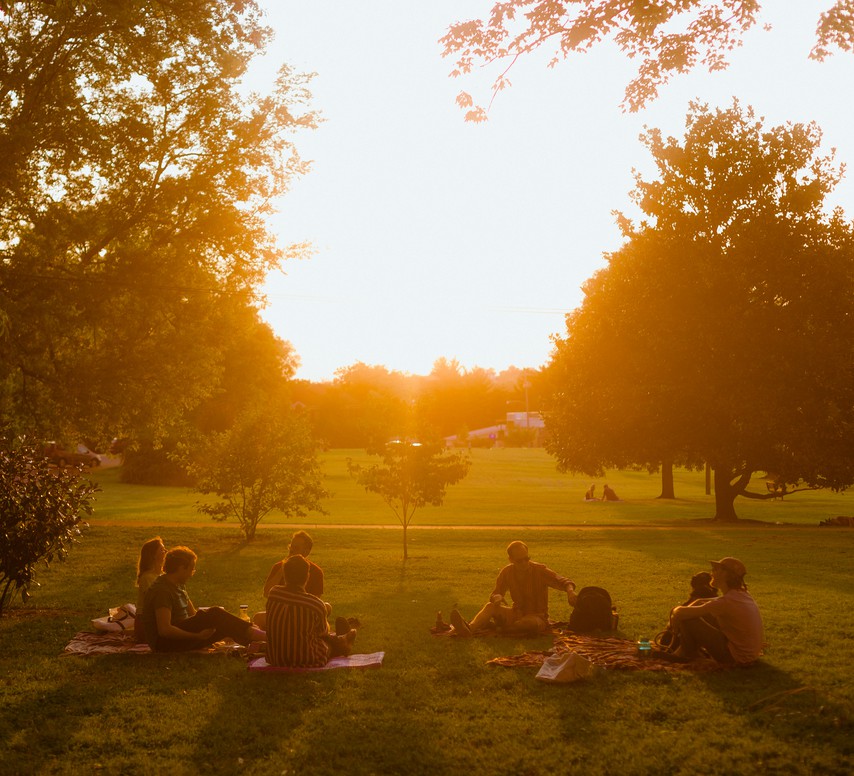 Sunset picnic