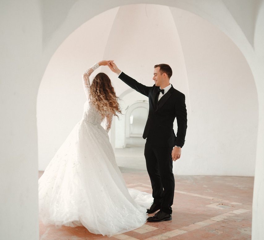 Morgan & Josh Wedding portrait