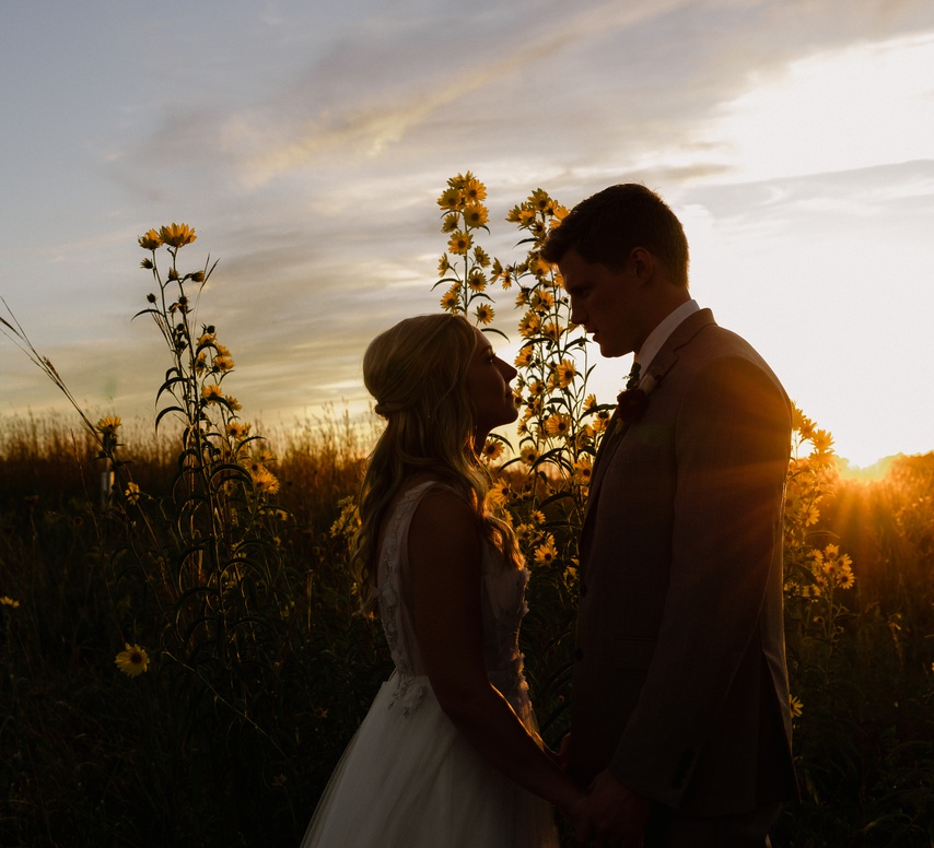 Kinsi & Josh Wedding portrait