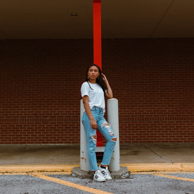 Street style portrait